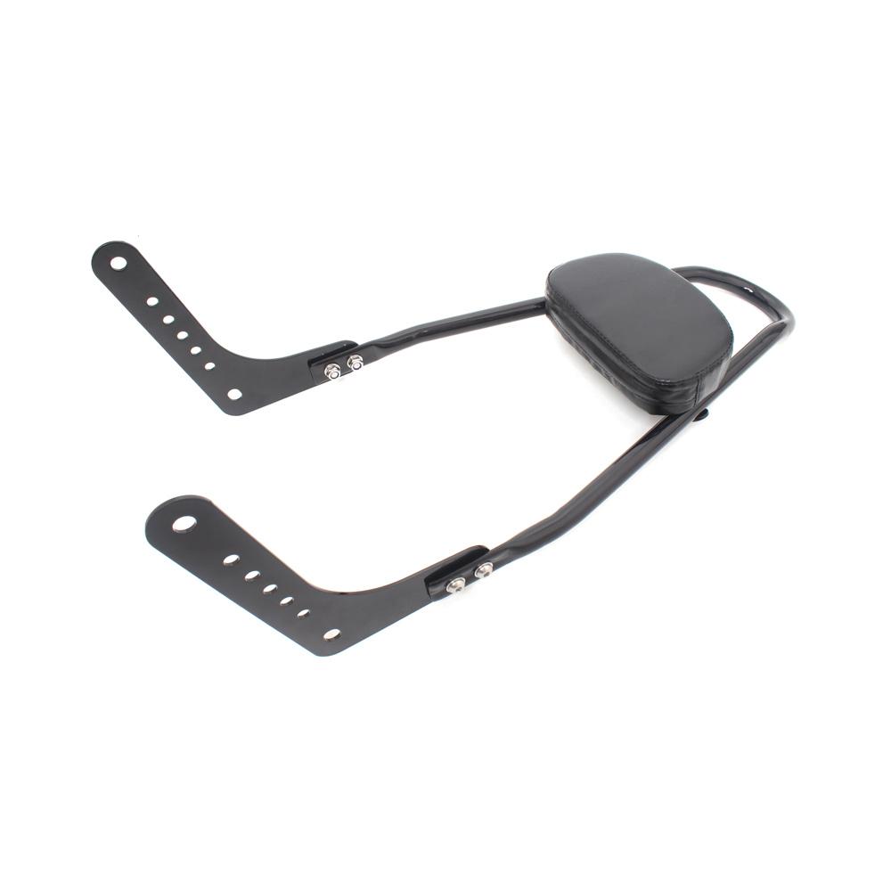 Motorcycle Detachable Rear Backrest Pad Sissy Bar Cushion For Harley Softail Low Rider Deluxe Heritage Slim Standard Street Bob