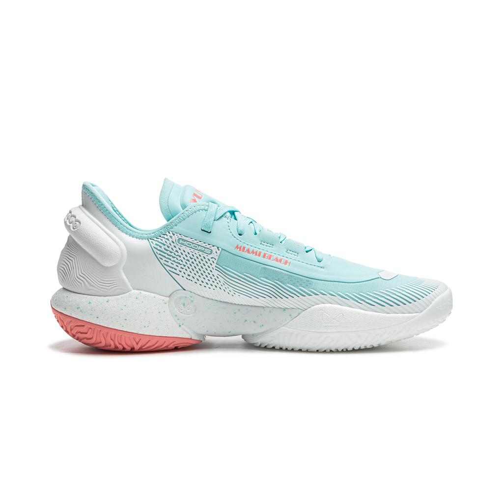 Li-Ning Кроссовки мужские Yushuai 18 V2 Miami Beach Blue Light-Sky-Blue White ABAU025-6