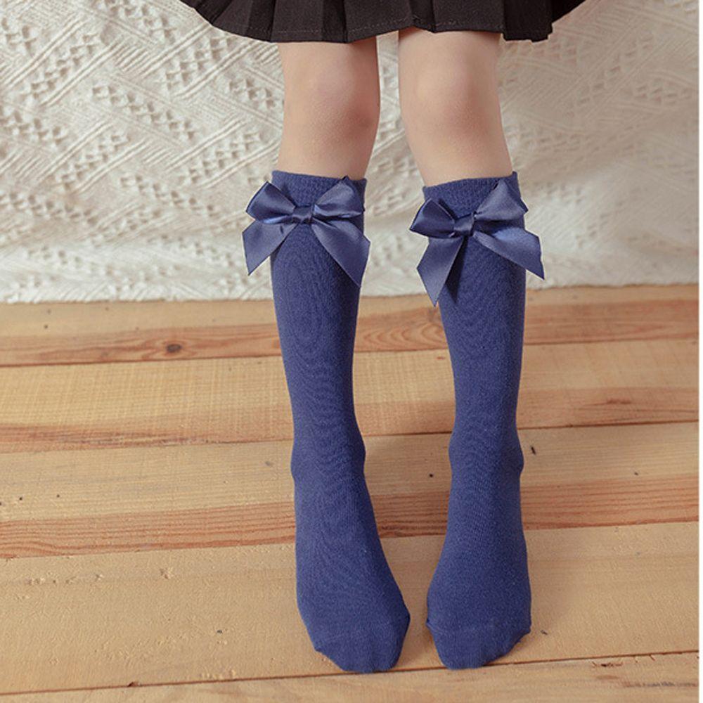 Lolita Autumn Winter Summer Toddler Socks Children' Socks Long Tube Socks Knot Socks Cotton