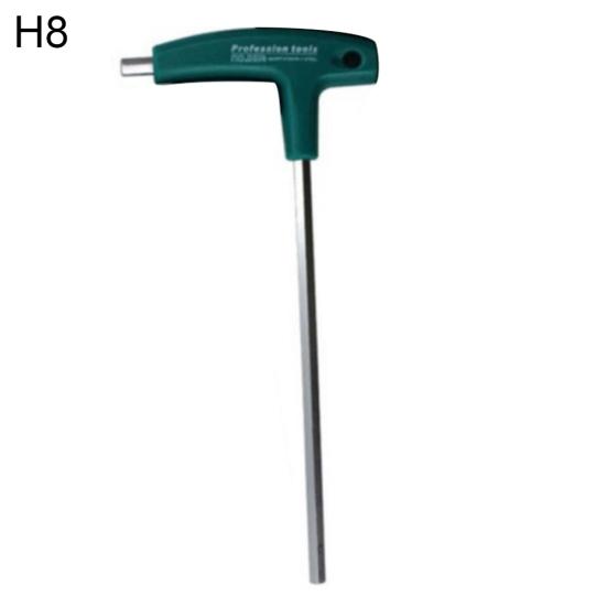 1.5/2/2.5/3/4/5/6/8/10mm T Handle Hexagon Wrench Hex Key Spanner Hand Tool