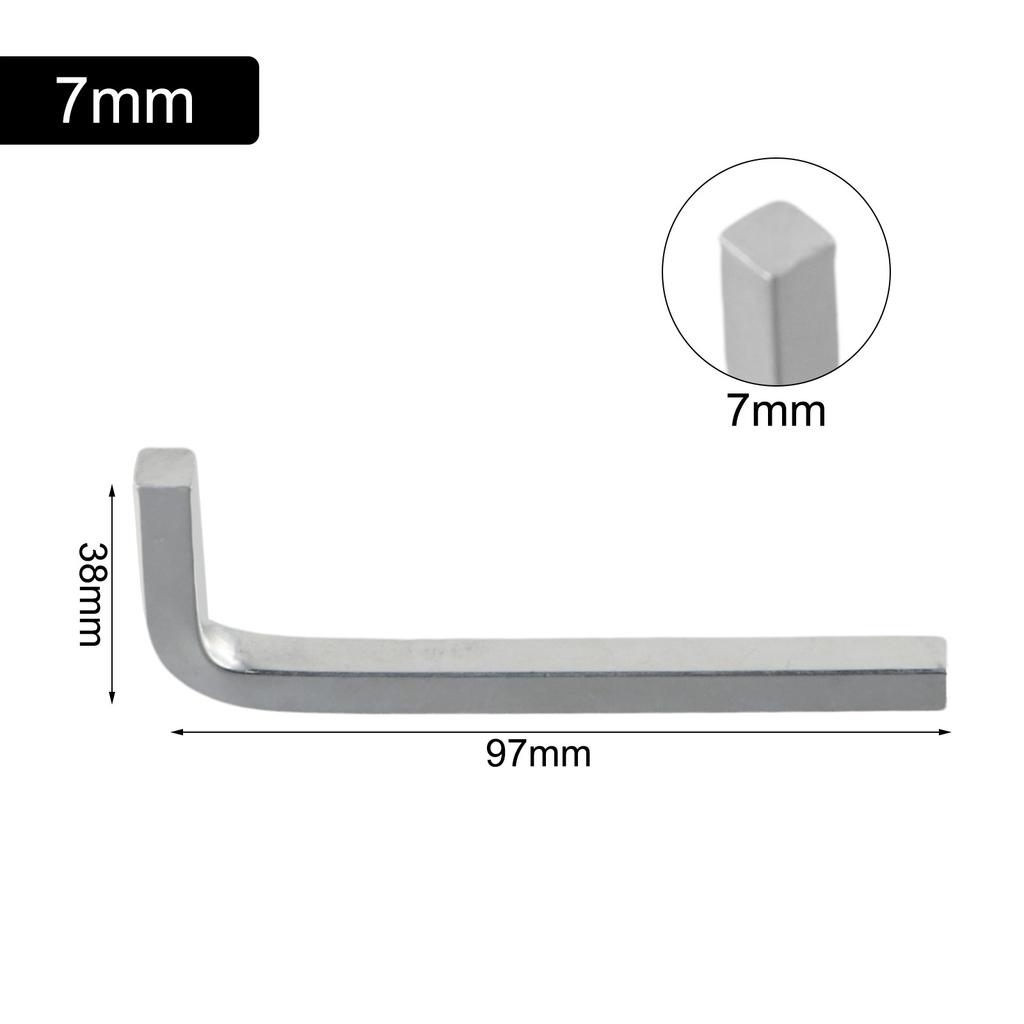 L  for Shape Square Head Wrench Square Key 4 Point Wrench Screwdriver Set 3-10mm