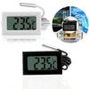 LCD Display Fish Tank Embedded Electronic Digital Thermometer Suitable for Refrigerators and Aquarium Cooler Instruments