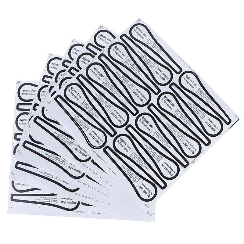 80Pcs/Set Hygiene Label Swimwear Lingerie Underwear Brief Bikini Try On Sticker