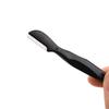 Beauty Tool Black Mesh Small Head Straight Handle With Lid Eyebrow Trimmer