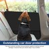 2PCS Dog Car Door Protector 600D Oxford Cloth Car Door Guard Scratchproof Washable Interior Car Door Cover with Pocket Machine