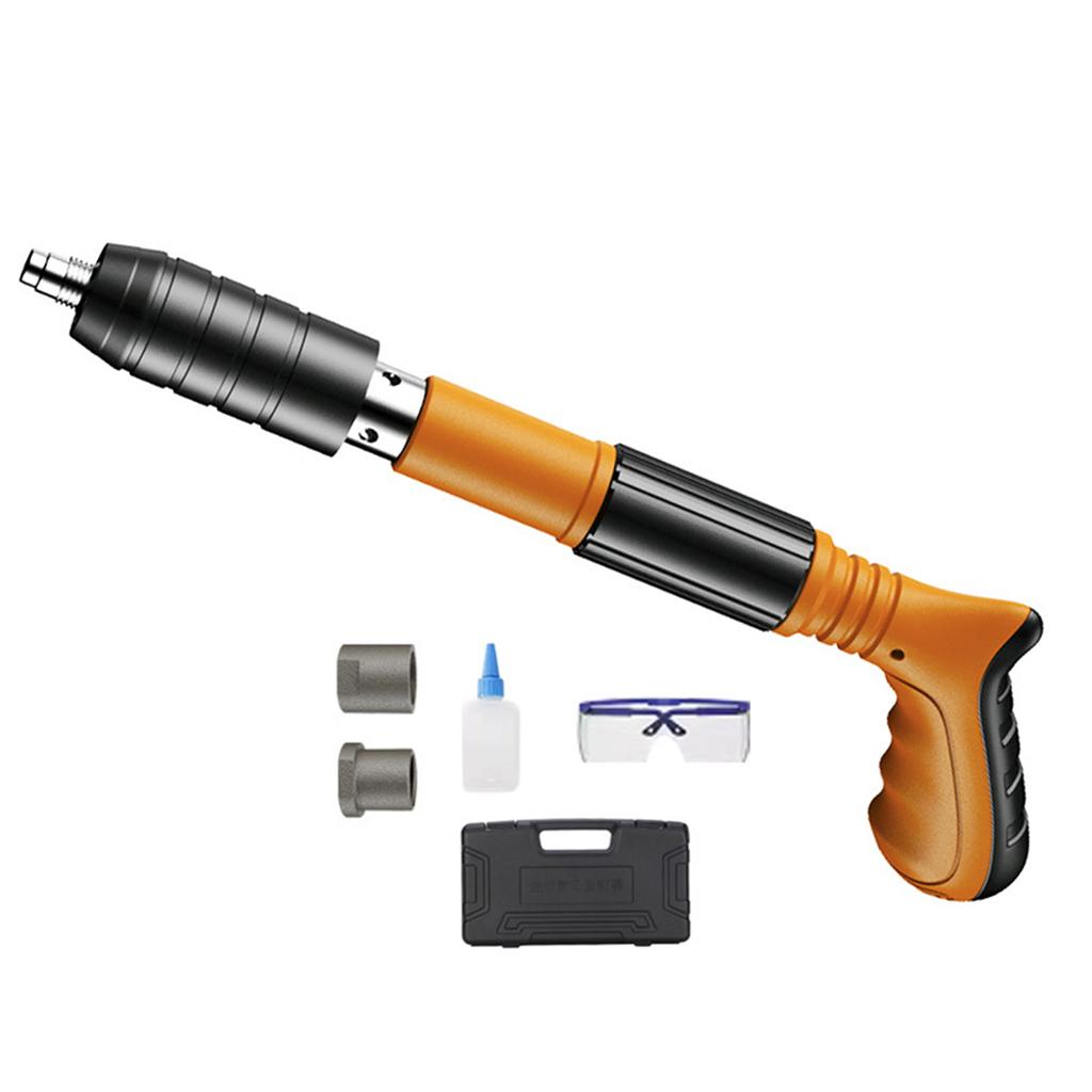 Manual Steel Nail Gun for Concrete Walls,Mini Handheld Powerful Nailer Tool for Ceiling Installation Woodworking,Nailing Tools