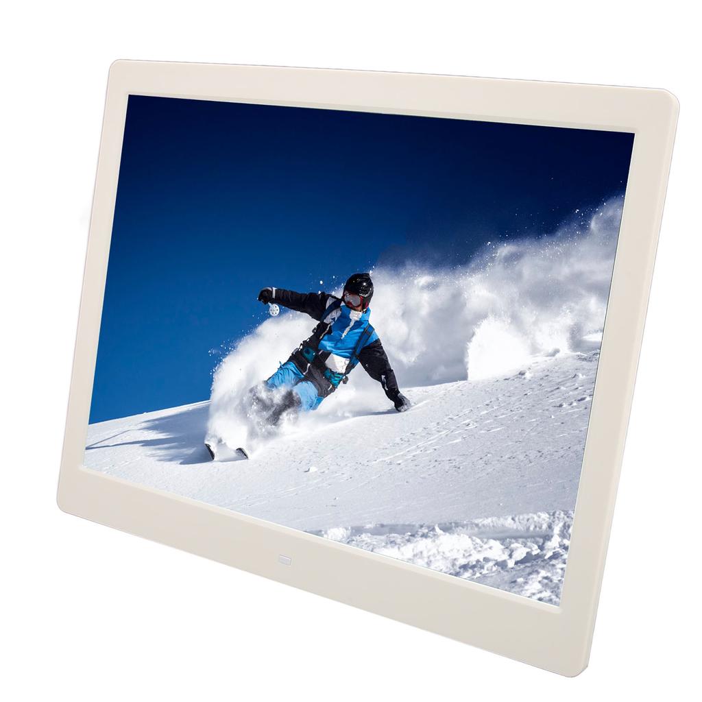 16-дюймовая цифровая рамка 4:3 IPS-дисплея с разрешением 1600X1200, электронная фоторамка с видео и музыкой