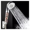 Душевая насадка, 7 режимов, экономия воды, спа, душевая насадка высокого давления, круглый ручной переключатель, регулируемый фильтр, насадка для ванной комнаты