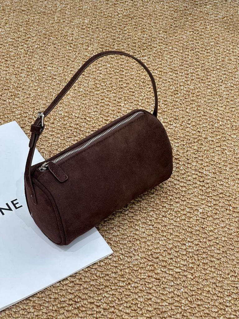 Женская сумка-подмышка из матовой коровьей кожи, натуральная кожа - Осень/Зима, универсальная сумка