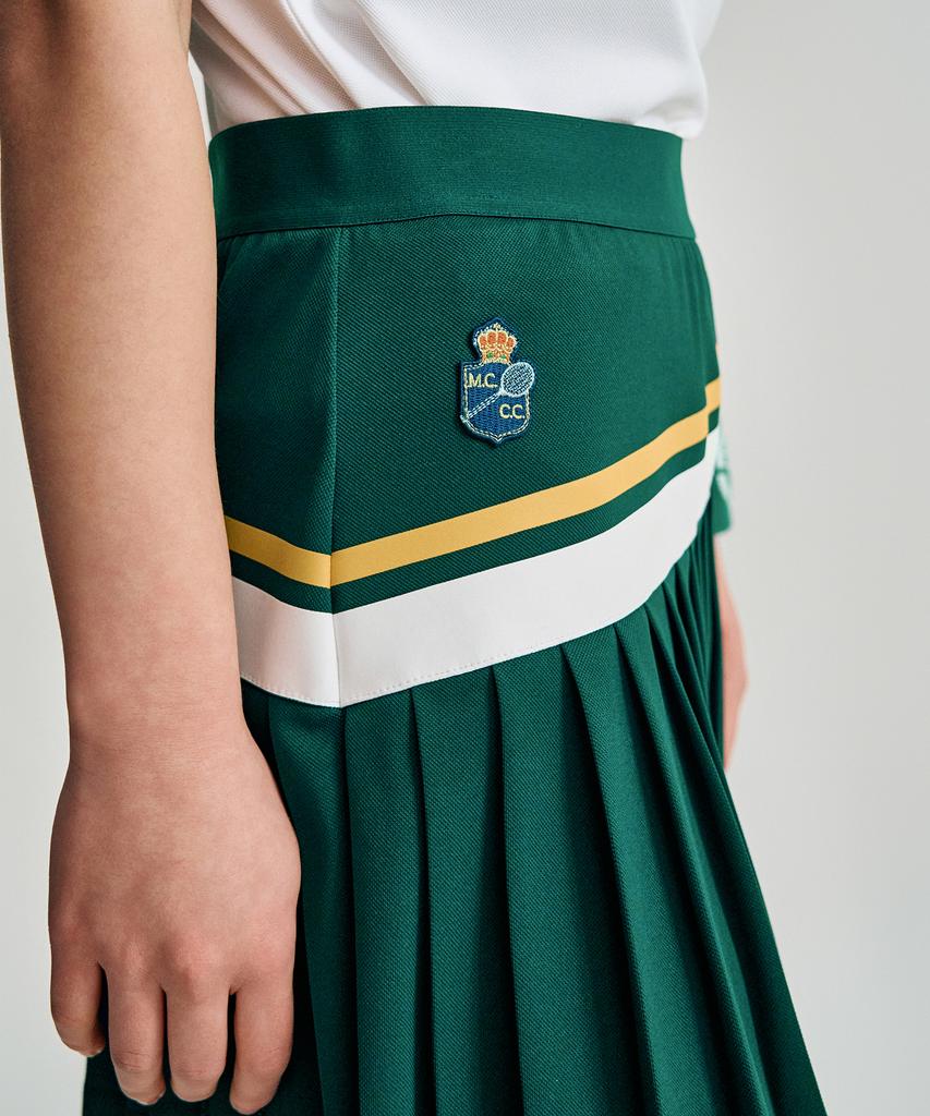 SERGIO TACCHINI Женская плиссированная юбка Mc Scratch Staff (зеленый)