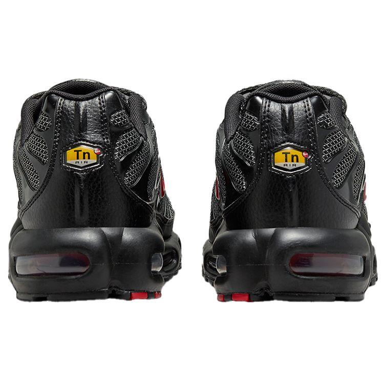 Nike Кроссовки Air Max Plus Bred Металлическая сетка Мужские Черные Университетский красный DO6383-001