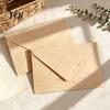 Elegant Envelopes for Holiday Wishes 10PCS Petal Art Envelopes, Real Floral Texture Design, Thick Paper Western Style Textured Craft Projects