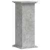 VidaXL Support pour plantes gris béton 33x33x80 cm bois d'ingénierie 852972