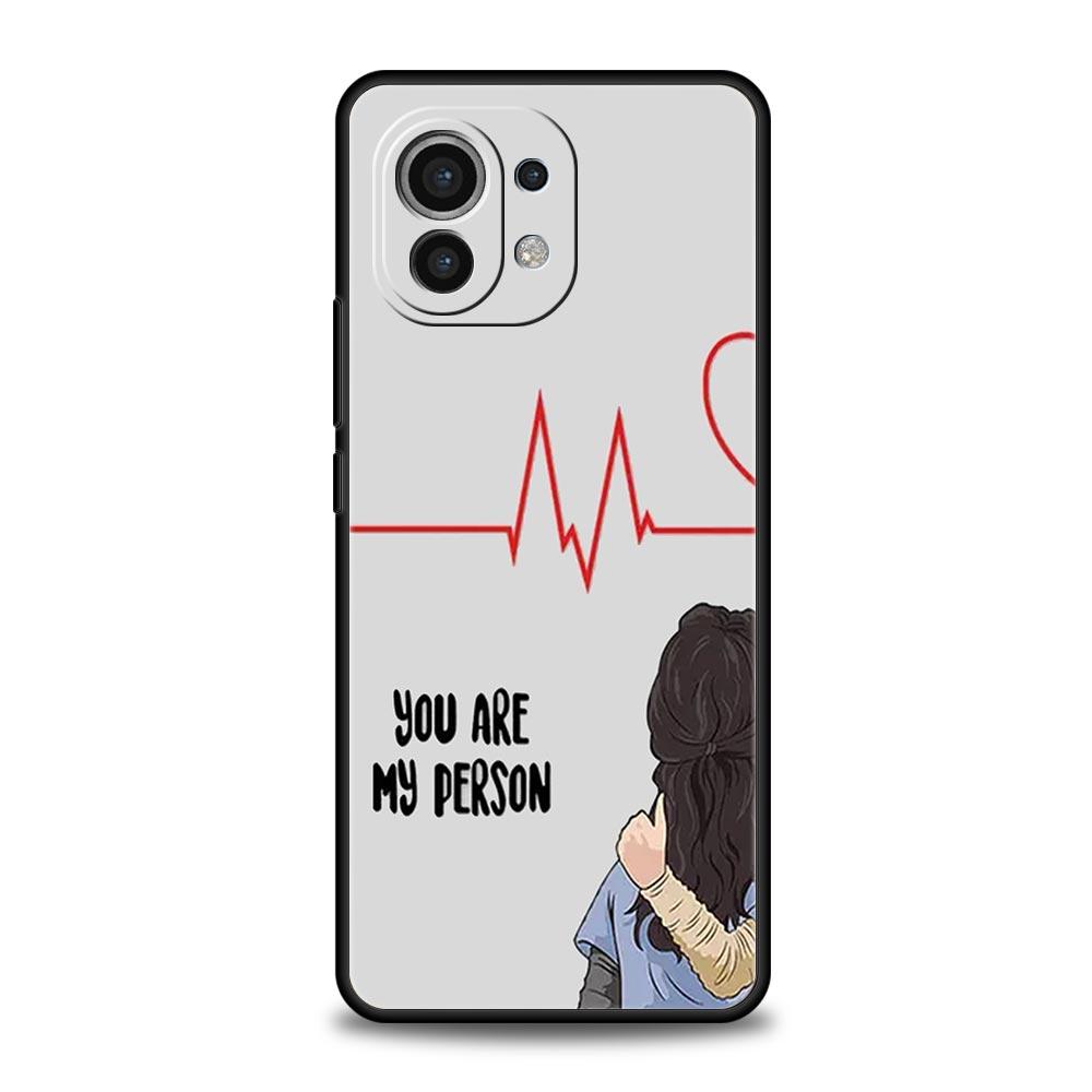 Чехол для телефона для Xiaomi Mi 15 14 14T 13T 12T Pro 12 13 11 Lite 5G 11T X6 X5 Pro Мягкий ТПУ Чехол Анатомия Грея Ты Мой Человек