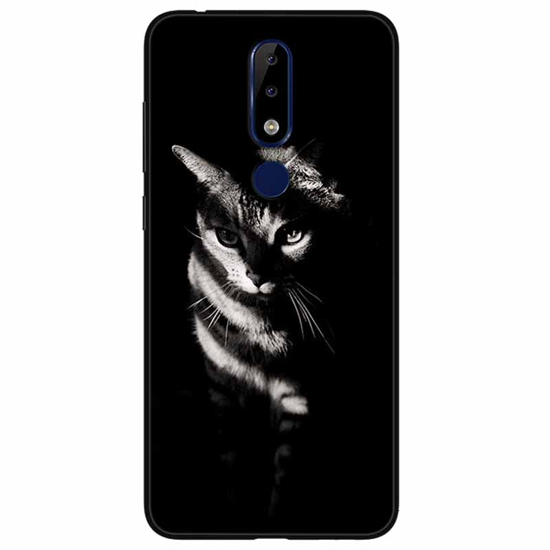 Для Nokia 5.1 Plus Чехол Мягкий Силикон Мультфильм Модный ТПУ Чехлы для Телефона для Nokia X5 Обложка 5.1Плюс Милый для NokiaX5 Защитный