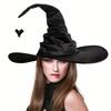 Halloween Performance Props: Funny Witch, Spider, and Magician Hats