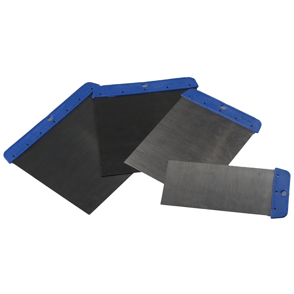 Reusable Scraper Stainless Steel Putty Knives Tapered Blade Spackle Putty Spreading Putty