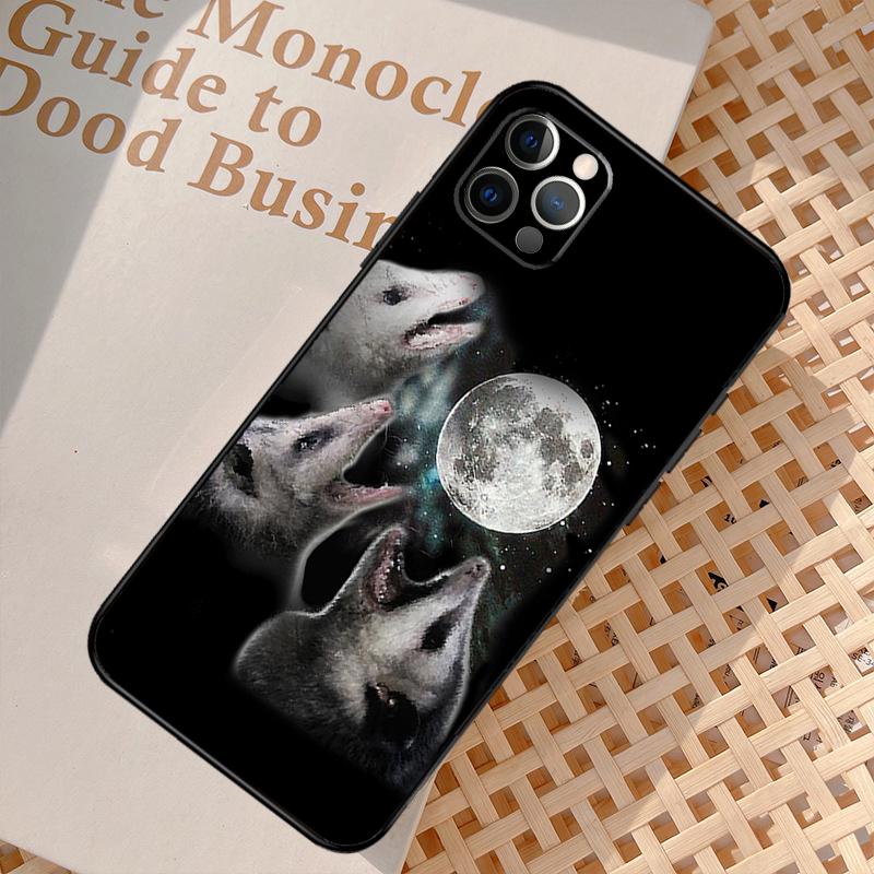 Dishwasher Possum Cute Case For iPhone 16 13 11 12 14 15 Pro Max mini XR X XS MAX Plus Cover Cases