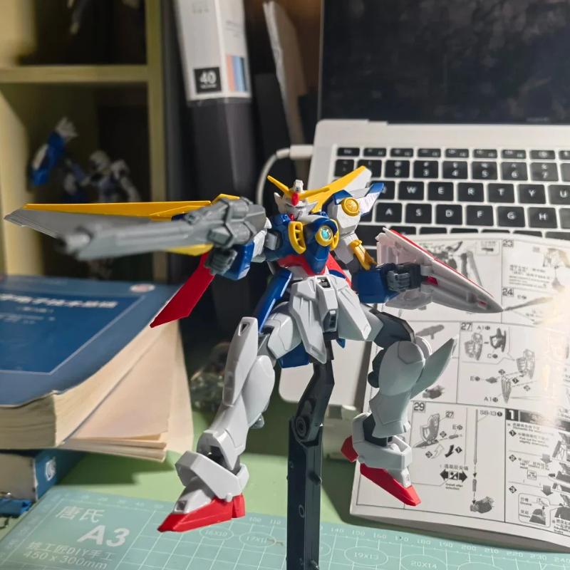 В наличииHg 1/144 Ew Крыло Модифицированная Версия Hg Зеро Без Крыльев Прототип Трансформируемая Сборная Модель Комплект Коллекционные Игрушки