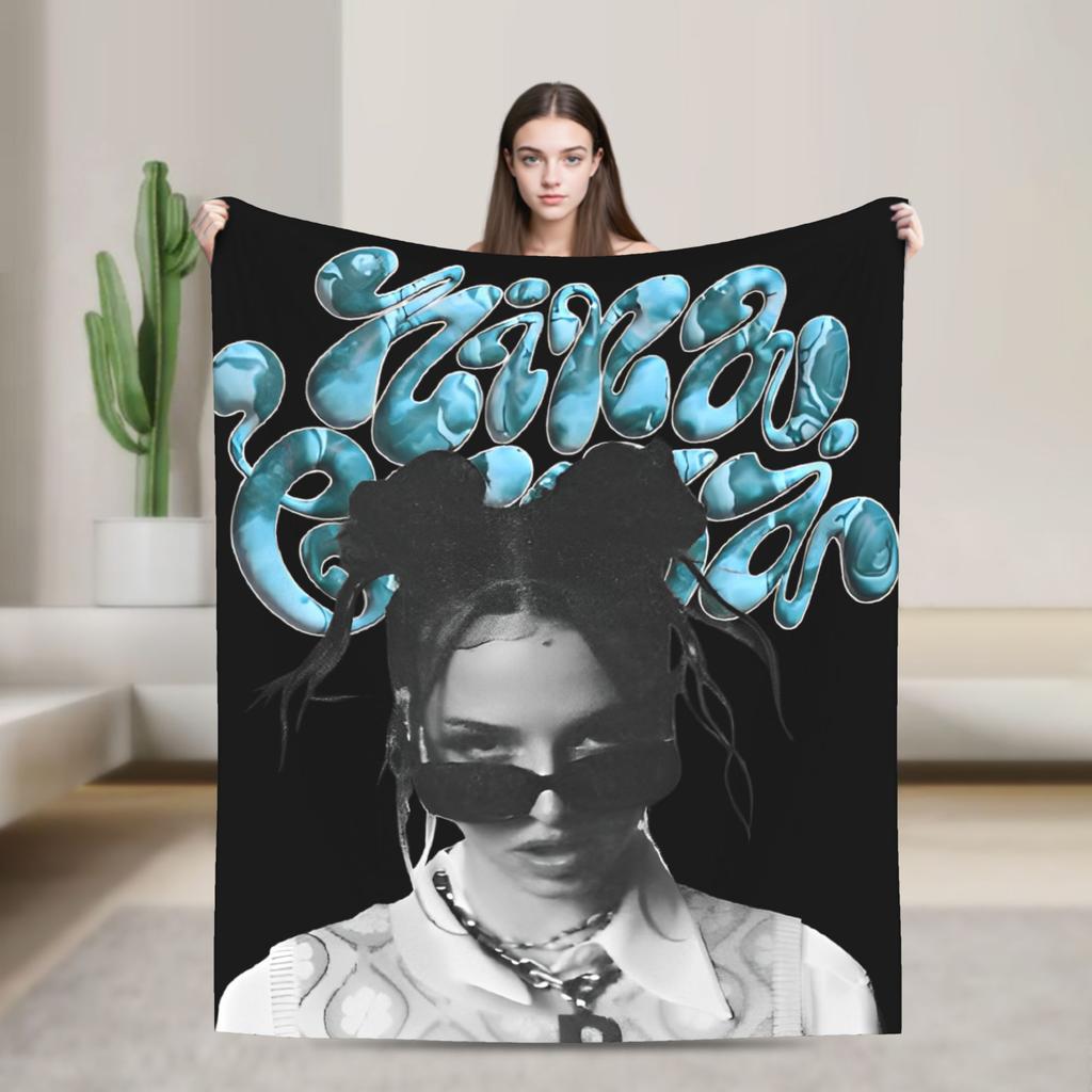 Nina Chuba Blanket Quality Soft singer Throw Blanket Winter Child Bedroom Novelty Bedspread