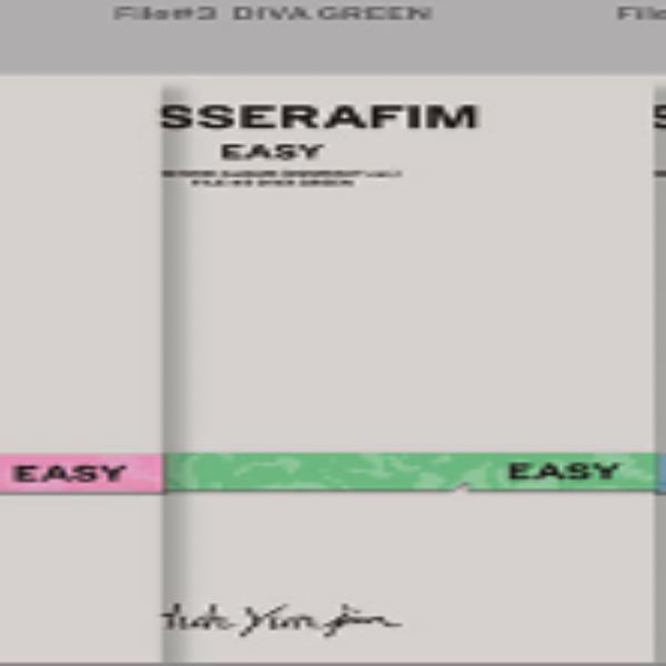 LE SSERAFIM Мини-3-й альбом [EASY] (Компактная версия)