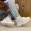 Туфли на толстой подошве для пап, женские, весна 2025, новая модная универсальная повседневная спортивная обувь высокого класса
