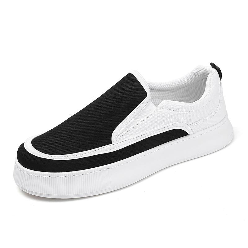 Дропшиппинг Мужские мокасины Удобные парусиновые кроссовки 2024 Slip On Новые повседневные туфли Кроссовки мужские Массивные вулканизированные кроссовки мужские