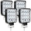 Voiture Led 4 X Phare De Travail LED 12V 24V Feu De Travail 16 LED 48W, Lumières De Travail Hors Route Profondeur &eacute7