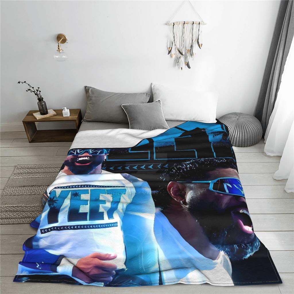 JEY YEET USO Борьба Теплое одеяло Детское плюшевое покрывало Смешное для дивана кресла Фланелевая простыня Покрывало для дивана-кровати