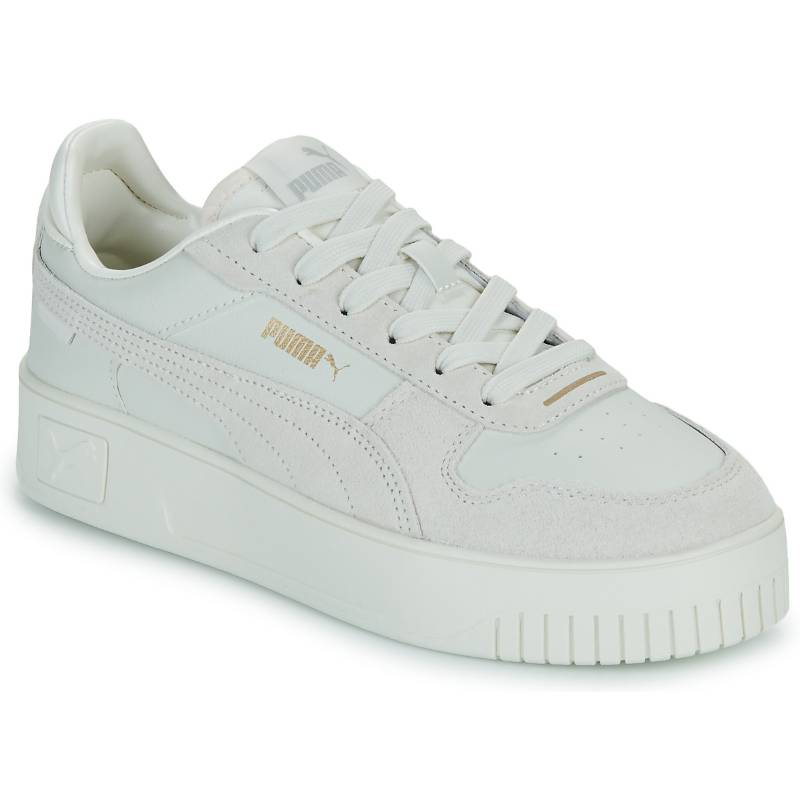 Puma Carina Street SD Vapor Grey Gold Women Sneakers 395093-02
