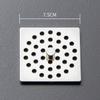 Round Square Shape Floor Drain Net Cover Stainless Steel Hair Filter Useful Drain Cover