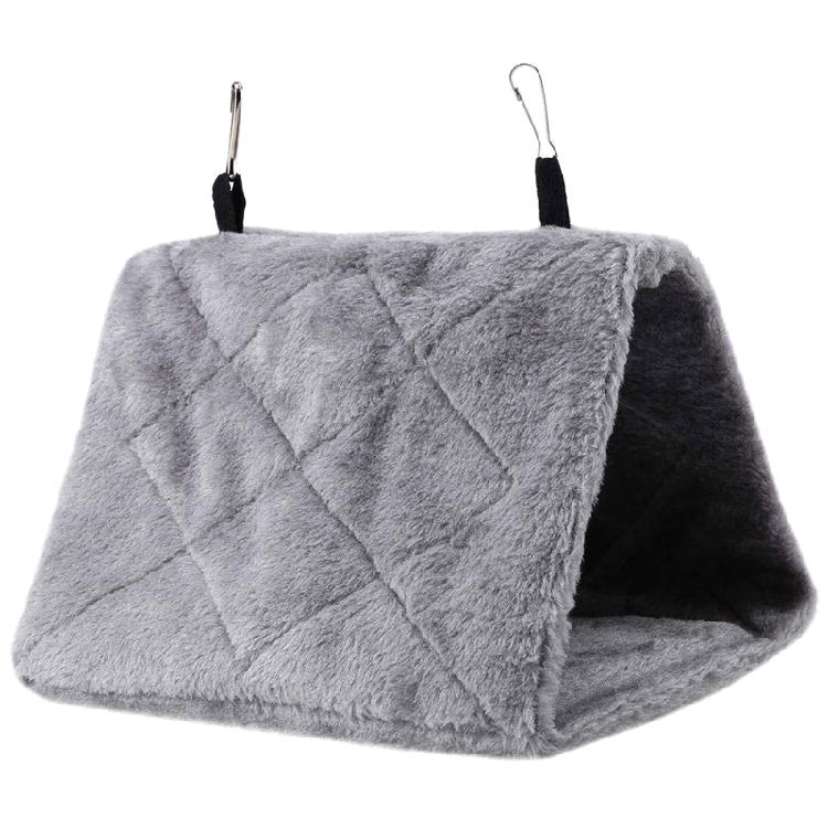 Parrot Hammock with 2 Hanging Hooks Warm Snuggle Hut Cage Tent for Cockatiels