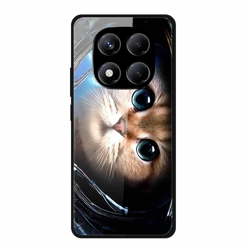 Роскошный Чехол Для Redmi Note 14 Pro 4G Чехол Из Закаленного Стекла Для Xiaomi Redmi Note14 Pro 4G Чехлы Для Телефона Модный Защитный fundas