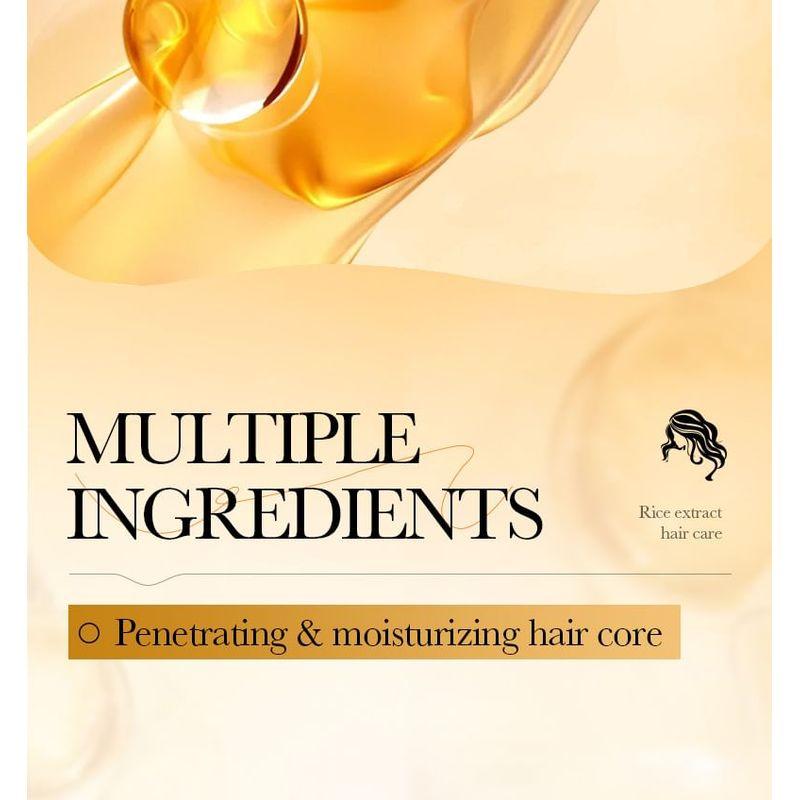 BIOAQUA - Маска для волос из сырой рисовой мякоти 400 г