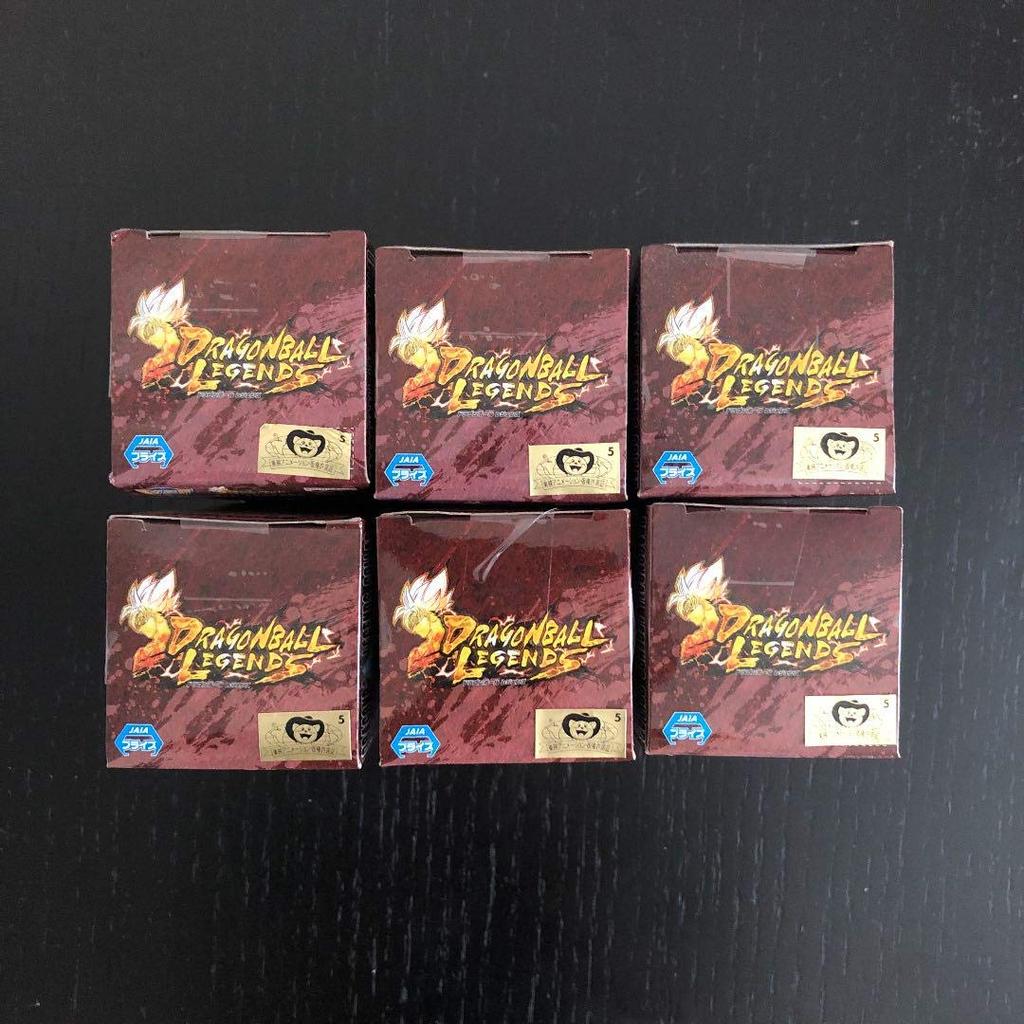 Banpresto Dragon Ball Legends Collab World Collectible Figures 3 Complete Set of 6 Vol. (Dragon Ball)