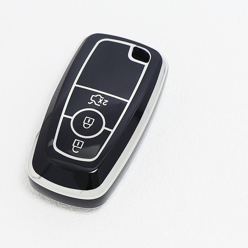 Автомобильный корпус ключа для Ford F-150 F-250 F-350 F-450 F-550 Raptor F150 Fusion Mustang Kuga Ecosport Explorer ТПУ Чехол-обложка для автомобильного ключа