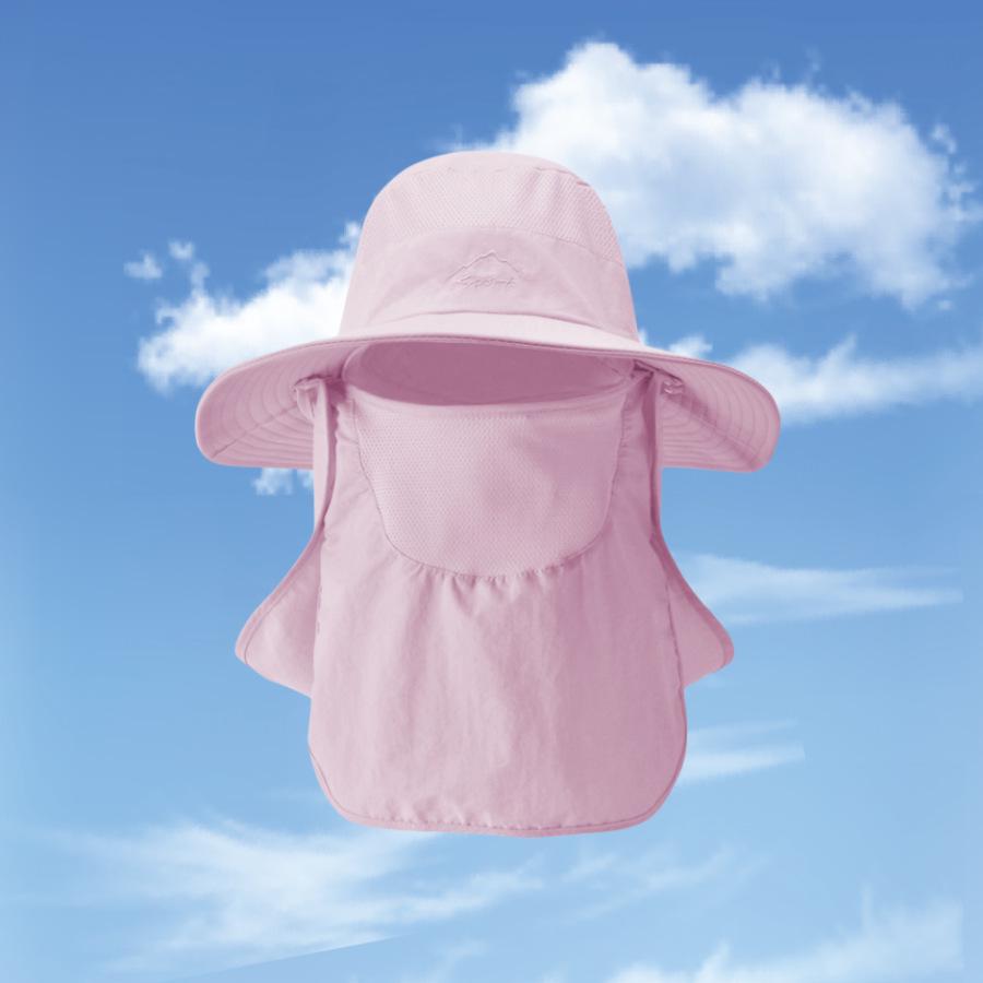 Унисекс быстросохнущая шляпа от солнца с защитой лица – Летняя дышащая защита для рыбалки