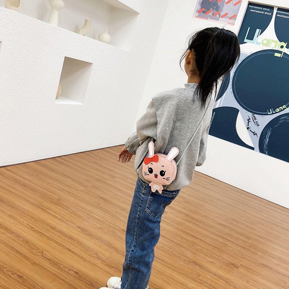 Small Shoulder Bag PU Leather Coin Purse Cute Handbag  Kids Girls