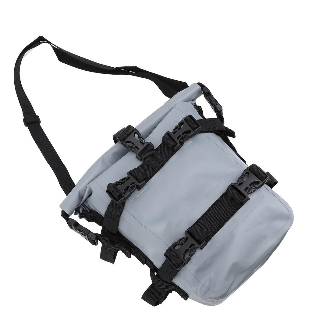 Сумка-бампер для мотоцикла, водостойкая, большой вместимости, противоскользящая, из ПВХ, на боковую раму, дуга безопасности, сумка для езды