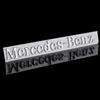 UHLGY1 New Hot 2026 3D Car Rear Trunk ABS Badge Sticker Decoration Auto Refit Accessories for Mercedes Benz AMG W211 W212 W213 Smart Fo
