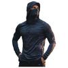 2026 Mens UPF 50 Hooded Quick-Dry Digital Print Fishing Sun Protection Shirt Outdoor Sportswear