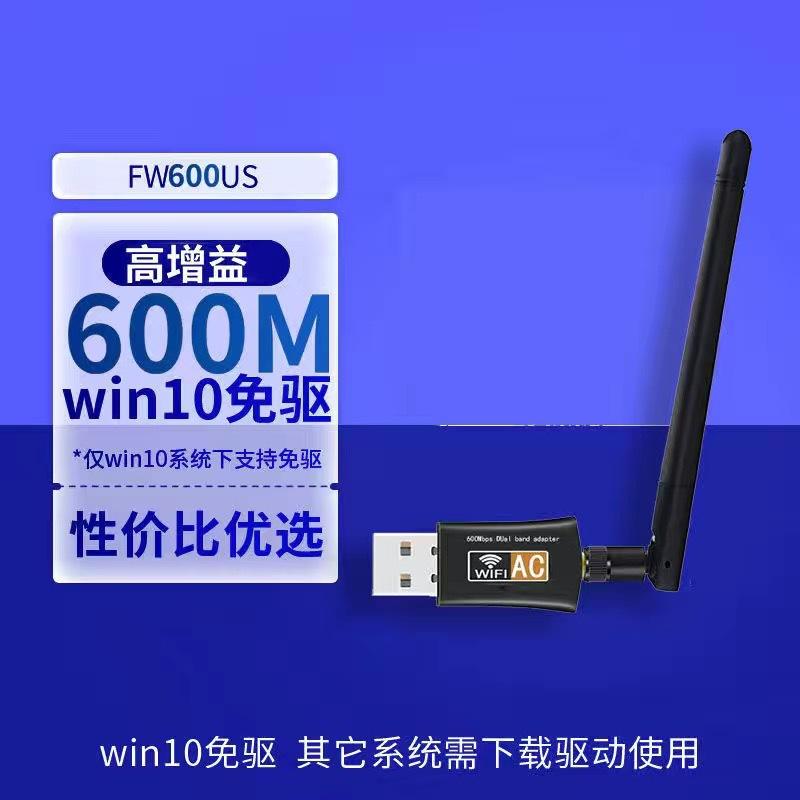 Мини внешний USB беспроводной сетевой адаптер для настольного компьютера, ноутбука, сетевой WiFi передатчик-приемник, не требующий драйверов