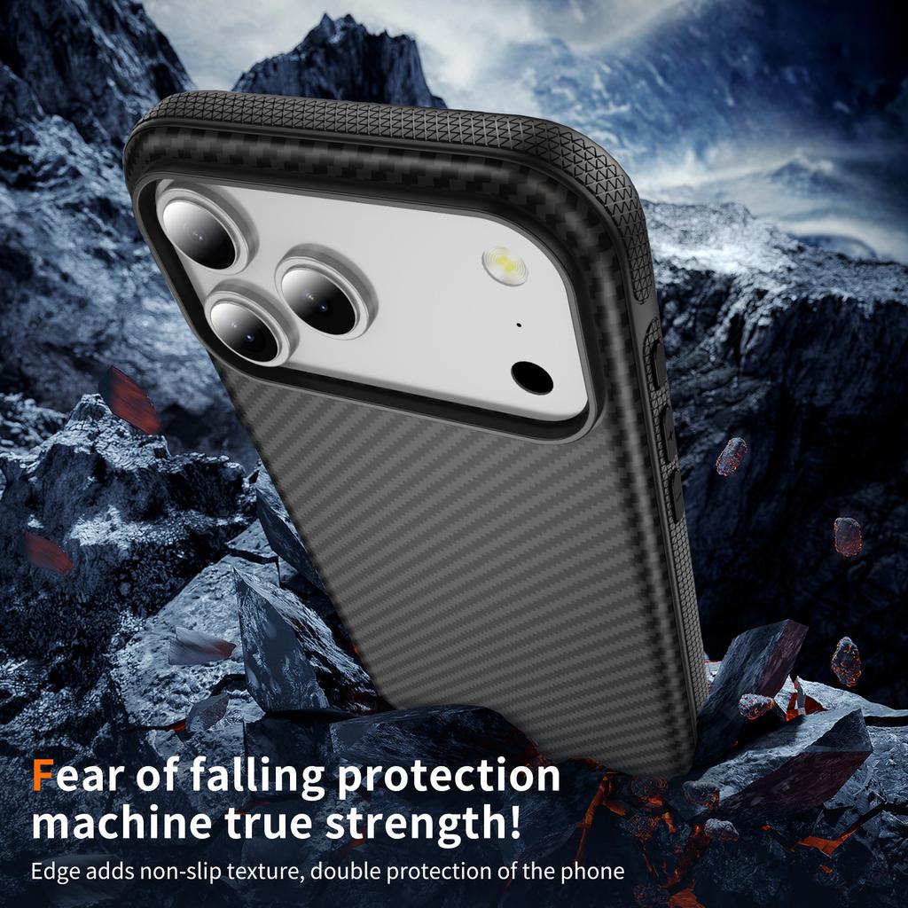 Новый чехол для мобильного телефона ins light luxury premium fulcrum case с узором из углеродного волокна, подходит для IP16PROMAX