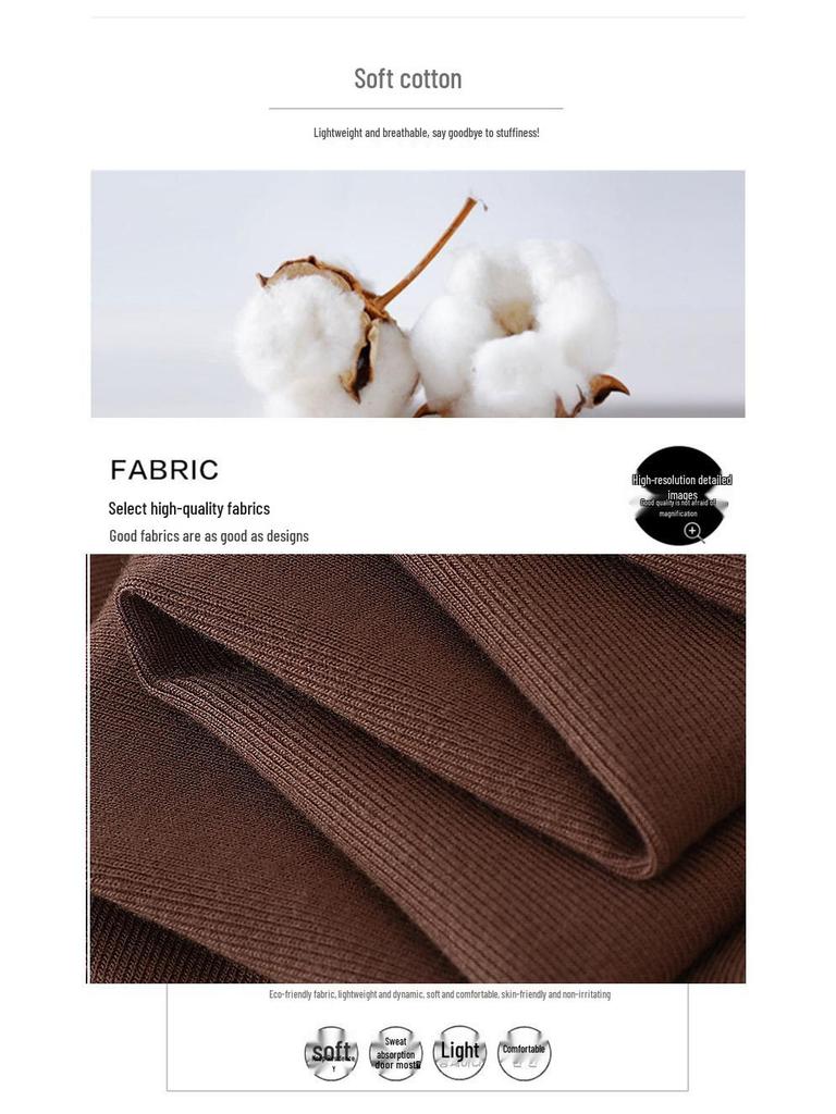 Женская летняя приталенная однотонная футболка с V-образным вырезом и коротким рукавом - Повседневная, универсальная и стильная