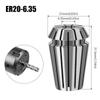ER Collet ER16 ER20 Collet Chuck Engraving Machine Spindle Milling Cutter CNC Lathe Tool Drill Collets