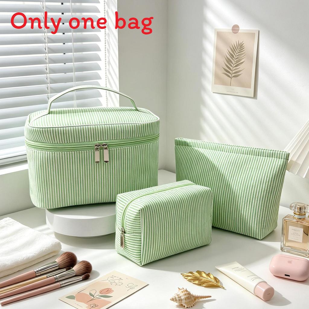 Big Capacity Portable Cosmetic Case With Durable Polyester Material For Travel And Home Use