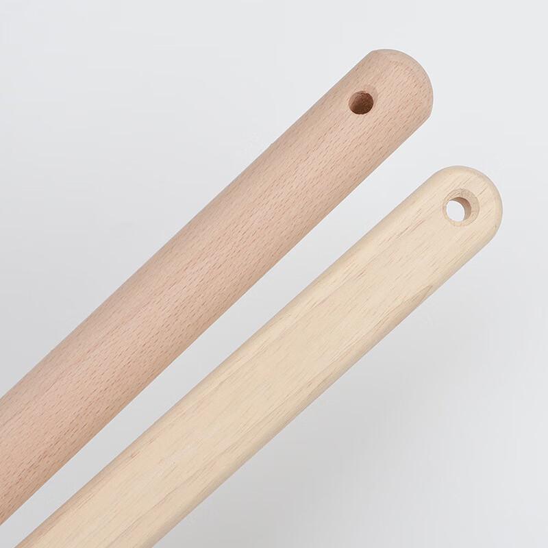 WS Perforated Pizza Peel with Wooden Handle