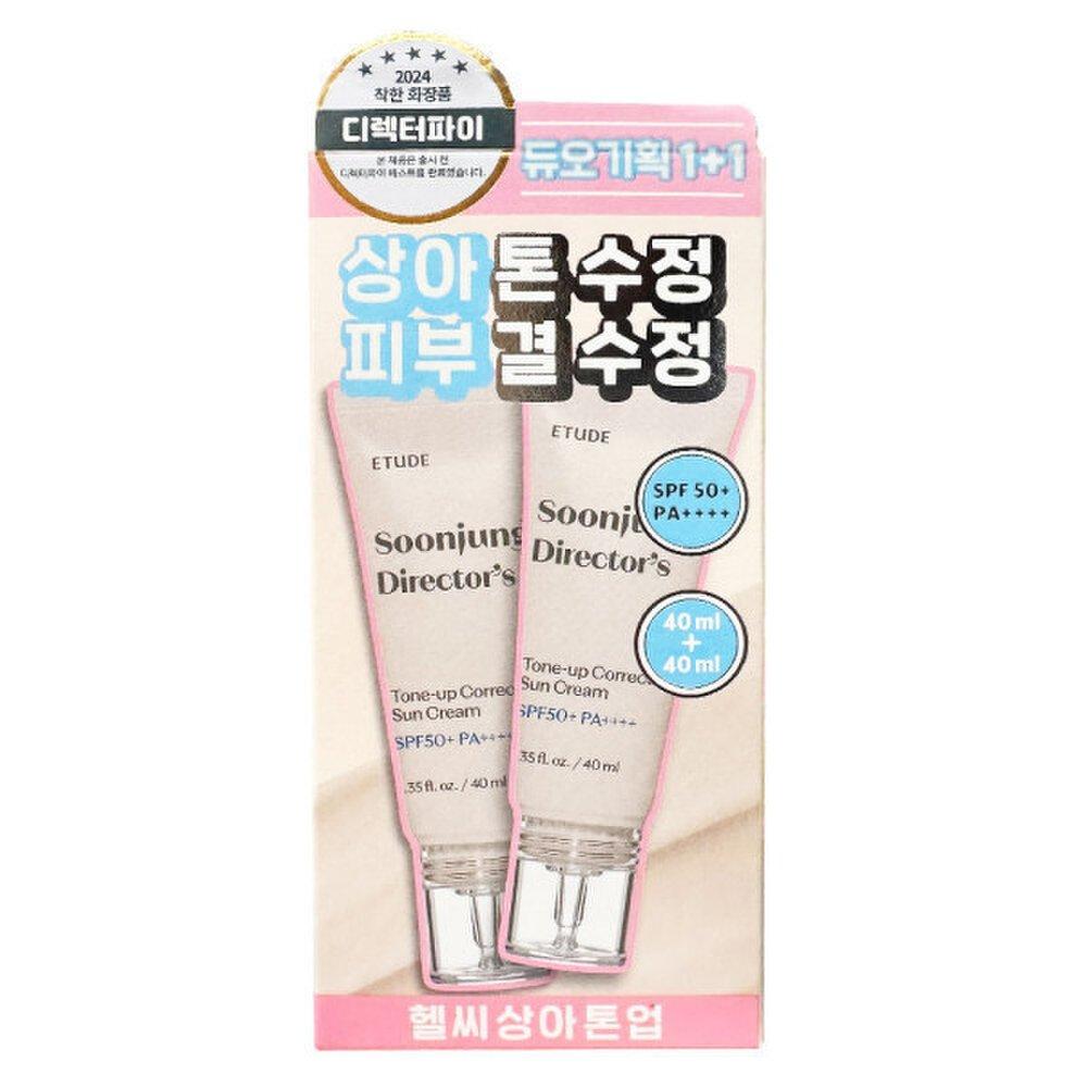 Etude Sunjeong Director Tone-up Correction Sun Cream 40ml+40ml