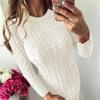SCIONE Sweater Winter Warm Pullover Women Autumn Slim Knit Dress Long Sleeve Knitted Dress Pullover