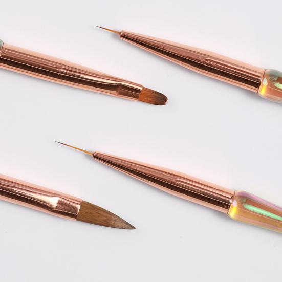 Универсальная ручка для дизайна ногтей создает потрясающий цветочный дизайн, гибкий дизайн, УФ-ручка для маникюра, женские аксессуары